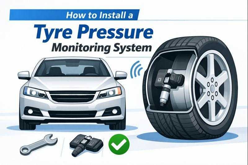 How to install a tyre pressure monitoring system in a car step-by-step thumbnail