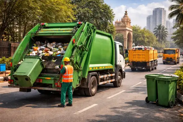 Waste management fleet optimization with AI route planning and predictive maintenance