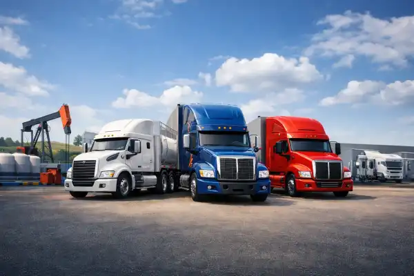 AI-powered trucking fleet management with route optimization and predictive maintenance