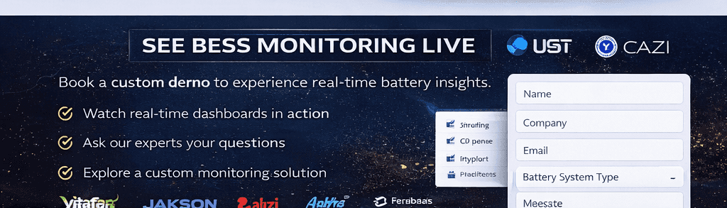 BESS monitoring live dashboard preview
