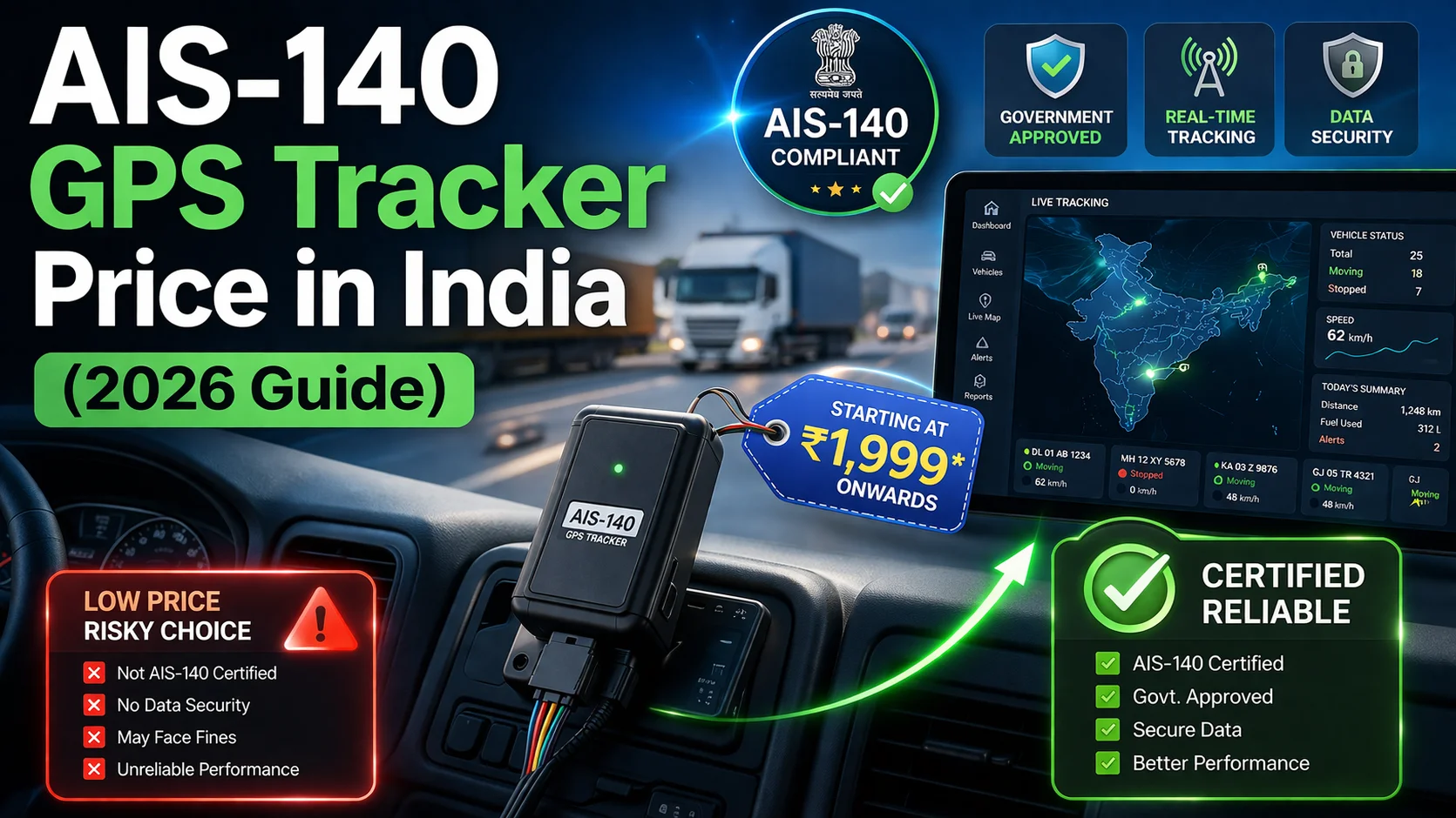AIS-140 GPS Tracker Price in India: What You Should Know Before Buying