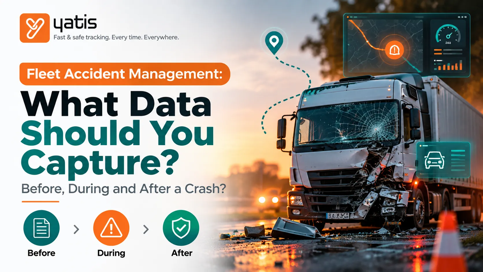 Fleet Accident Management: What Data Should You Capture Before, During and After a Crash?