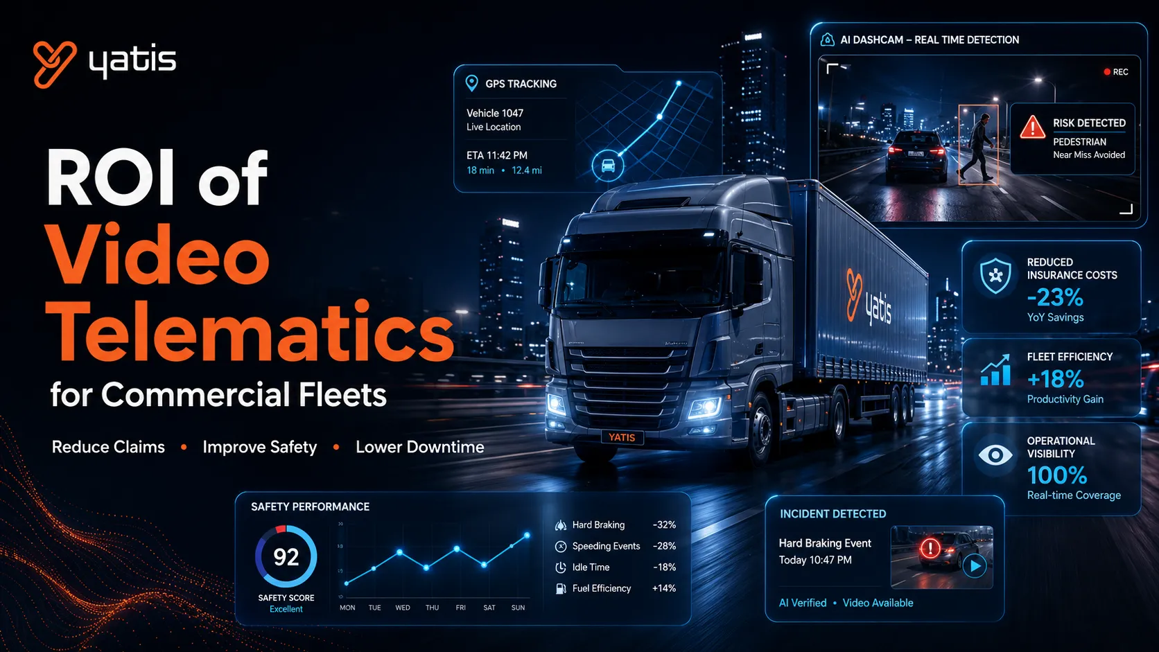 ROI of Video Telematics for Commercial Fleets